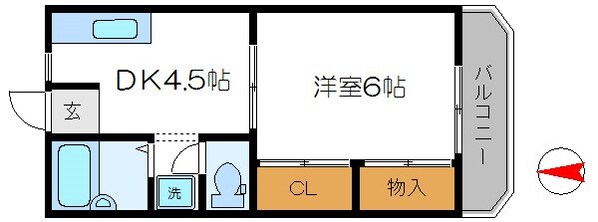 小岩駅 徒歩15分 1階の物件間取画像